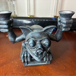 Disney Haunted Mansion Gargoyle Candle Holder Spirit Halloween